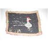 Image 3 : FOLKY FIGURAL HOOKED RUG - CONTEMPORARY FOLK ART HOOKED RUG 