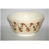 Image 1 : EARTHWORM MOCHAWARE BOWL - 6 3/4" CREAMWARE MOCHA BOWL W/ A 