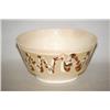 Image 2 : EARTHWORM MOCHAWARE BOWL - 6 3/4" CREAMWARE MOCHA BOWL W/ A 