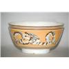 Image 2 : EARTHWORM MOCHAWARE BOWL - 6 1/4" CREAMWARE MOCHA BOWL W/ WI