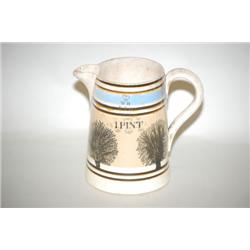 IMPERIAL SEAWEED MOCHA PITCHER - 5 1/2" MOCHA PITCHER W/ WID