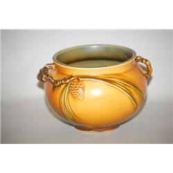 ROSEVILLE ART POTTERY VASE - 4 1/2" ROSEVILLE PINECONE DOUBL
