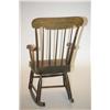 Image 3 : CHILDS PAINTED BOSTON ROCKER - SMALL 19TH CENT. CHILDS ROCKI