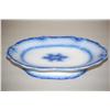 Image 1 : 11 1/4" FLOW BLUE COMPOTE - WEDGWOOD FLOW BLUE IRONSTONE LOW