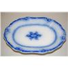 Image 2 : 11 1/4" FLOW BLUE COMPOTE - WEDGWOOD FLOW BLUE IRONSTONE LOW