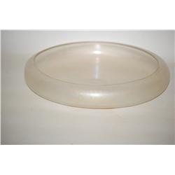 10" STEUBEN ART GLASS BOWL - STEUBEN VERRE-DE-SOIE IRIDESCEN