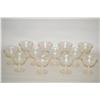 Image 1 : SET (12) STEUBEN ART GLASS SHERBETS - (12) 3 7/8" STEUBEN VE