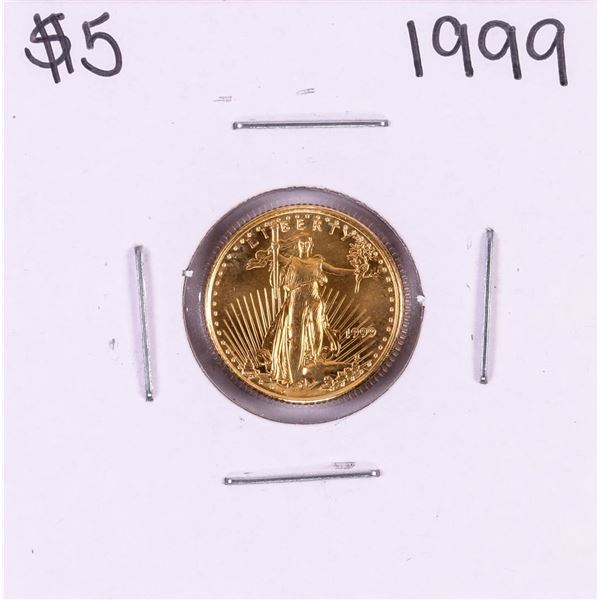1999 $5 American Gold Eagle Coin