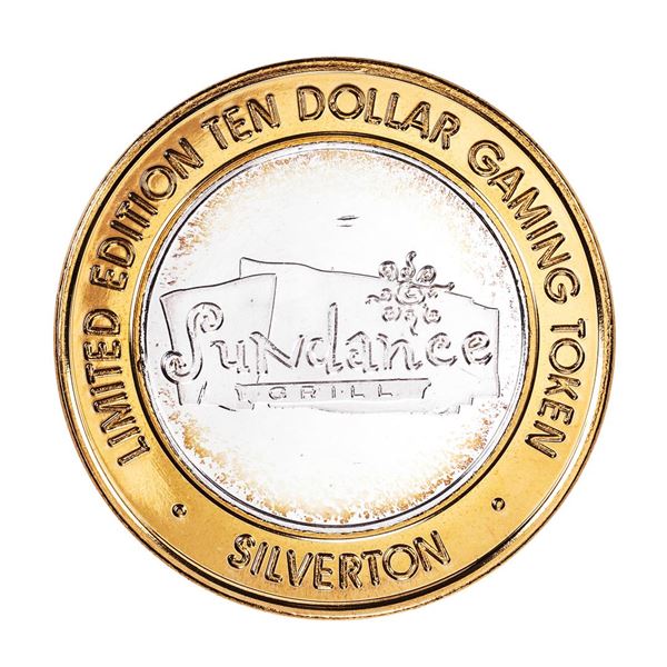.999 Fine Silver Silverton Casino Las Vegas, Nevada $10 Limited Edition Gaming Token