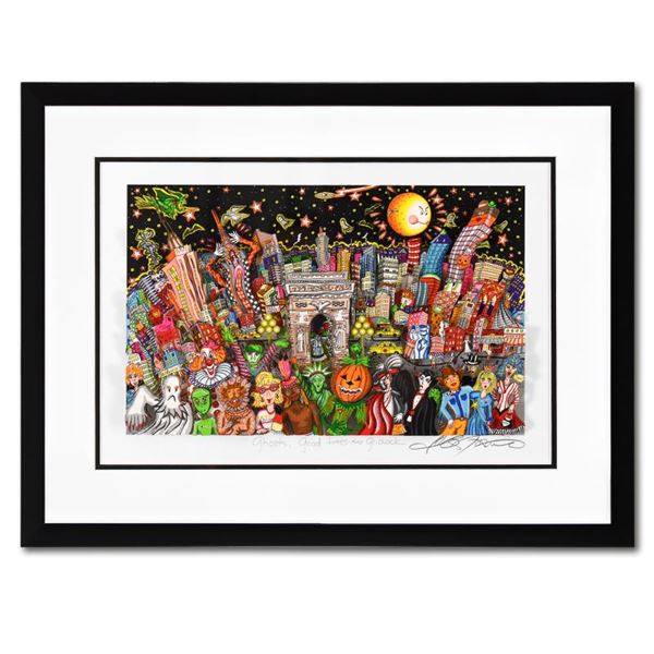 Charles Fazzino "Ghosts Goodtimes" Limited Edition Serigraph On Paper
