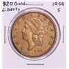 Image 1 : 1904-S $20 Liberty Head Double Eagle Gold Coin