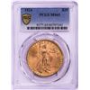 Image 1 : 1924 $20 St. Gaudens Double Eagle Gold Coin PCGS MS65