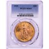 Image 1 : 1925 $20 St. Gaudens Double Eagle Gold Coin PCGS MS64