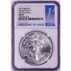 Image 1 : 2021 Type 1 $1 American Silver Eagle Coin NGC MS69 First Day of Issue