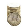 Image 2 : Roll of (20) Brilliant Uncirculated 1962-D Franklin Half Dollar Coins