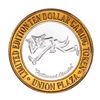 Image 1 : .999 Silver Union Plaza Las Vegas, Nevada $10 Casino Limited Edition Gaming Token