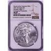 Image 1 : 2021-(S) Type 1 $1 American Silver Eagle Coin NGC MS69
