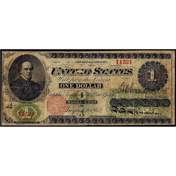 1862 $1 Legal Tender Note