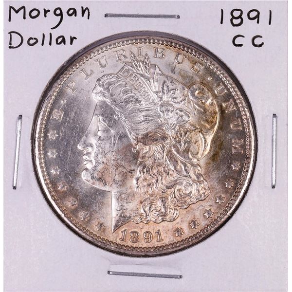 1891-CC $1 Morgan Silver Dollar Coin