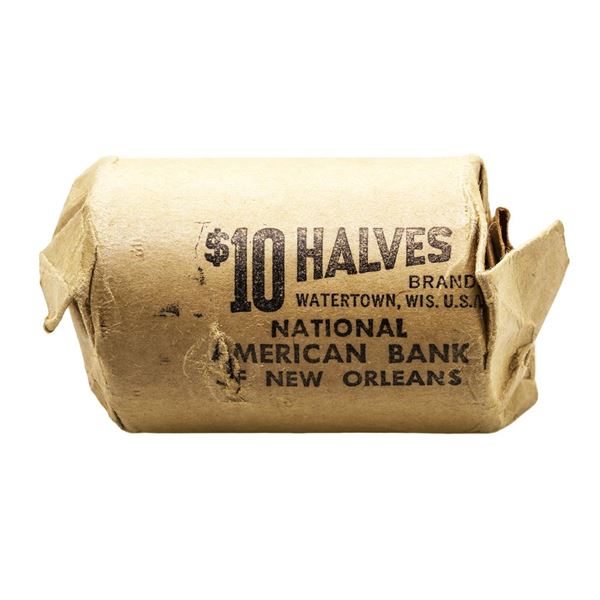 Original Bank Roll of (20) Brilliant Uncirculated 1964 Kennedy Half Dollar Coins