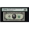 Image 1 : 1950D $20 Federal Reserve Note New York Fr.2063-B PMG About Uncirculated 50EPQ