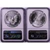 Image 2 : Lot of 2021 Type 1 & 2 $1 American Silver Eagle Coins NGC MS69 Early Releases