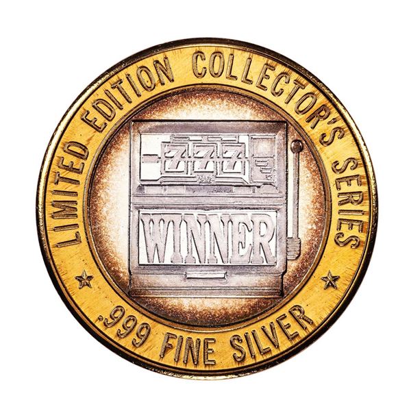 .999 Fine Silver Casino St. Charles Riverfront $10 Limited Edition Gaming Token