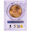 Image 2 : 1925 $20 St. Gaudens Double Eagle Gold Coin PCGS MS64