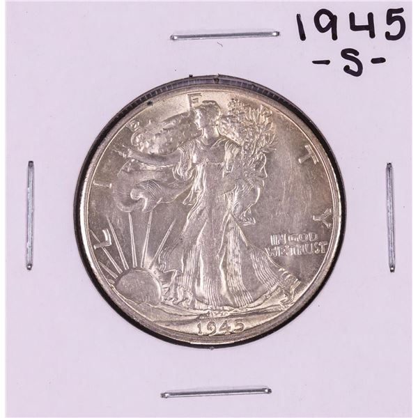 1945-S Walking Liberty Half Dollar Coin
