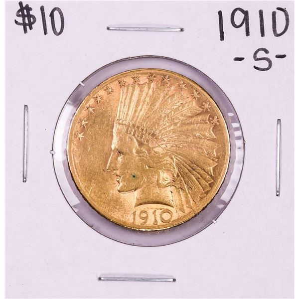 1910-S $10 Indian Head Eagle Gold Coin
