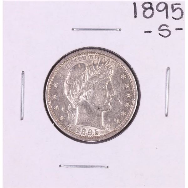 1895-S Barber Quarter Coin