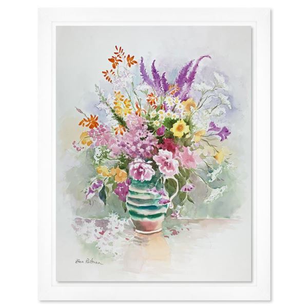 Zina Roitman Original Acrylic Painting On Paper