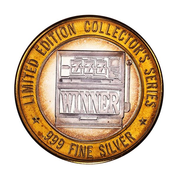 .999 Fine Silver Casino St. Charles Riverfront $10 Limited Edition Gaming Token