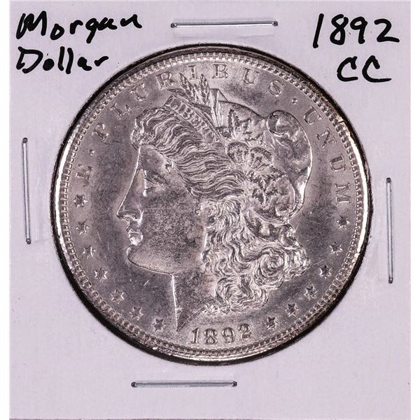 1892-CC $1 Morgan Silver Dollar Coin