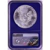 Image 2 : 2021 Type 1 $1 American Silver Eagle Coin NGC MS69 First Day of Issue Blue Core