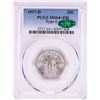 Image 1 : 1917-D Type 2 Standing Liberty Quarter Coin PCGS MS64+FH CAC