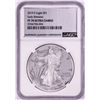 Image 1 : 2019-S $1 Proof American Silver Eagle Coin NGC PF70 Ultra Cameo Early Releases