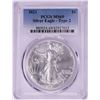 Image 1 : 2021 Type 2 $1 American Silver Eagle Coin PCGS MS69