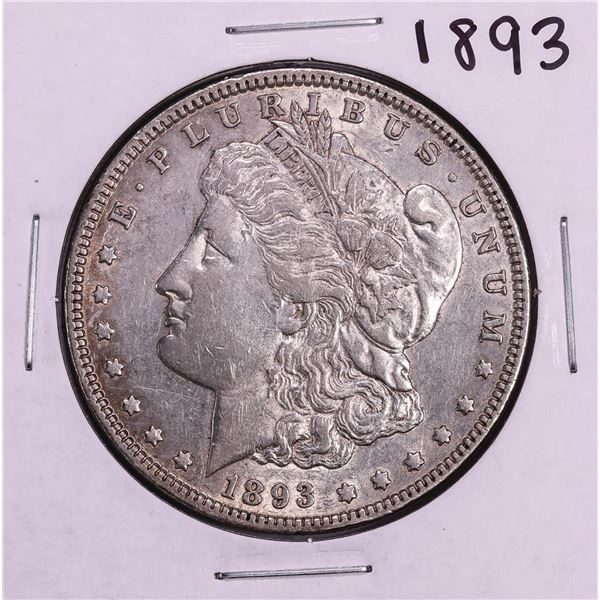1893 $1 Morgan Silver Dollar Coin
