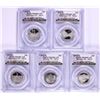 2011-S Silver Proof National Parks Quarter (5) Coin Set PCGS PR69DCAM