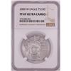 Image 1 : 2000-W $100 Proof Platinum American Eagle Coin NGC PF69 Ultra Cameo