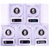 Image 2 : 2014-S Silver Proof National Parks Quarter (5) Coin Set PCGS PR69DCAM