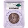 1831 Capped Bust Half Dollar Coin PCGS MS60 CAC Old Doily Holder