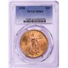 Image 1 : 1928 $20 St. Gaudens Double Eagle Gold Coin PCGS MS64