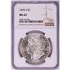 Image 1 : 1878-S $1 Morgan Silver Dollar Coin NGC MS63