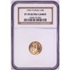 1992-P $5 Proof American Gold Eagle Coin NGC PF70 Ultra Cameo