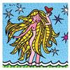 Romero Britto "Virgo White" Limited Edition Giclee On Canvas
