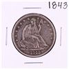 Image 1 : 1843 Seated Liberty Half Dollar Coin