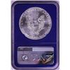 Image 2 : 2021 Type 1 $1 American Silver Eagle Coin NGC MS69 First Day of Issue Blue Core