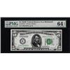 Image 1 : 1928B $5 Federal Reserve Note Richmond Fr.1952-E PMG Choice Uncirculated 64EPQ